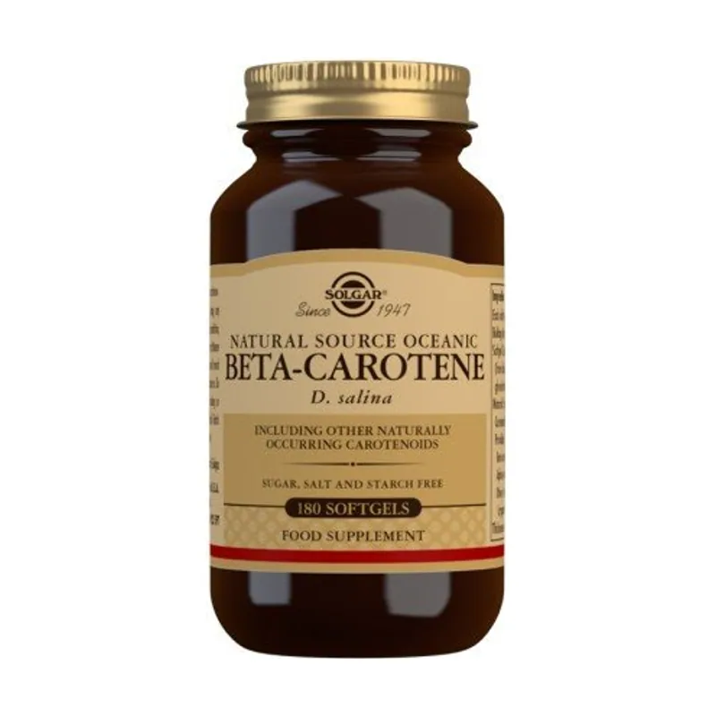 Solgar Beta Caroteno Oceanico 180 Capsulas
