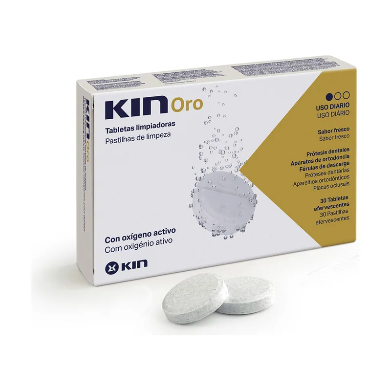 Kin ORO tabletas limpiadoras 30 u