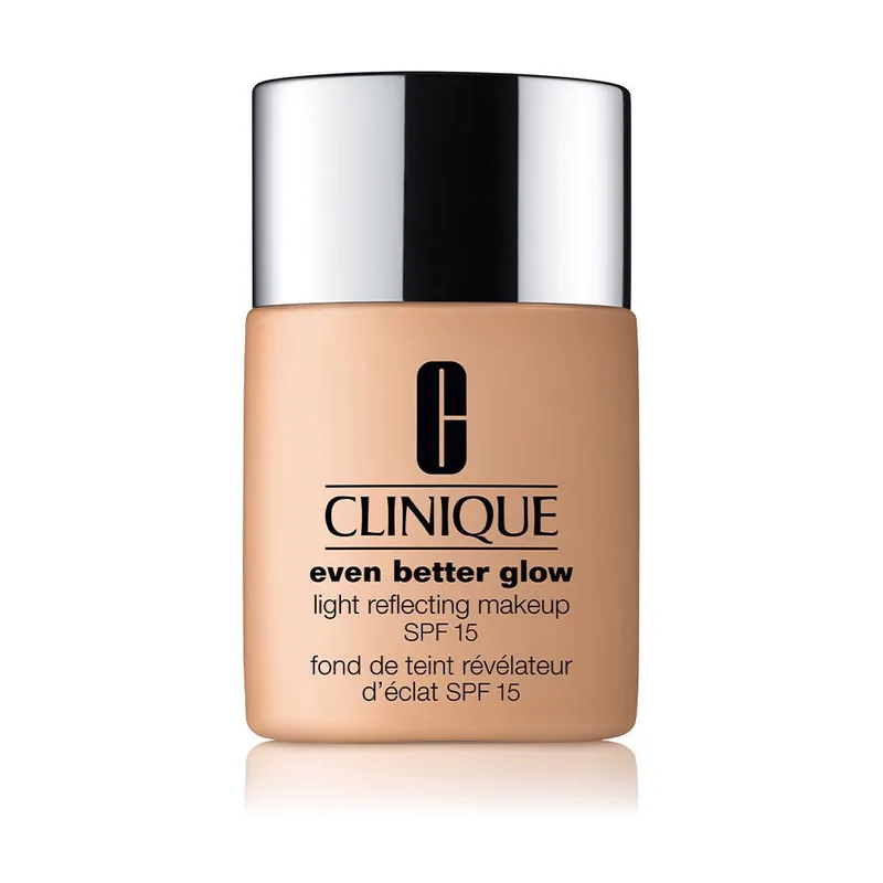 Clinique EVEN BETTER GLOW light reflecting makeup SPF15 #honey