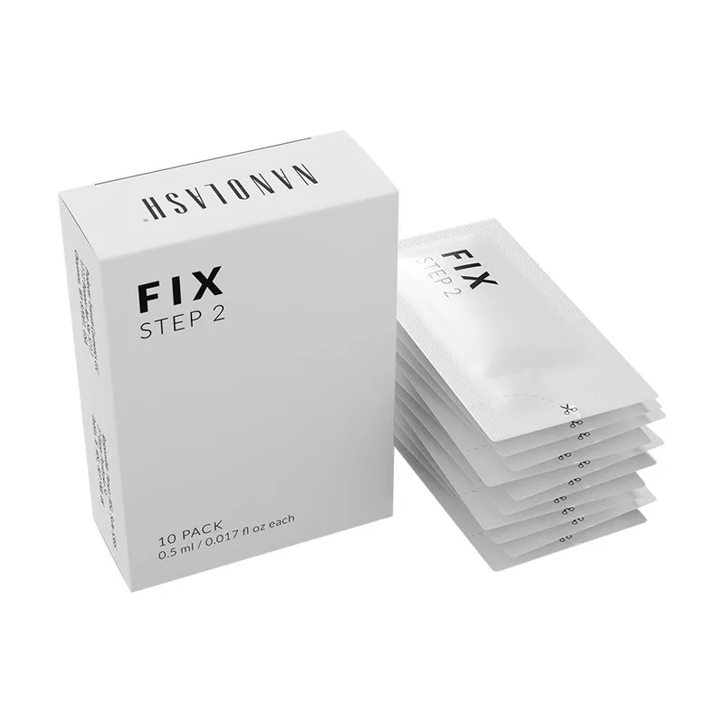 Nanolash FIX STEP 2 neutralizador de lifting y laminado de pestañas 10 u