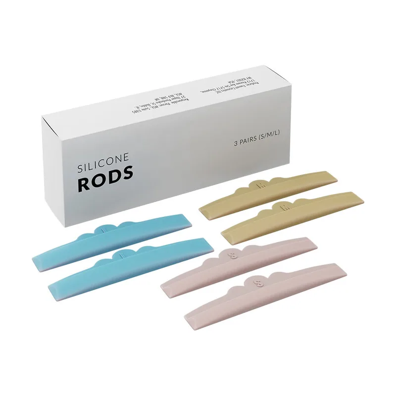 Nanolash SILICONE RODS moldes 3 u