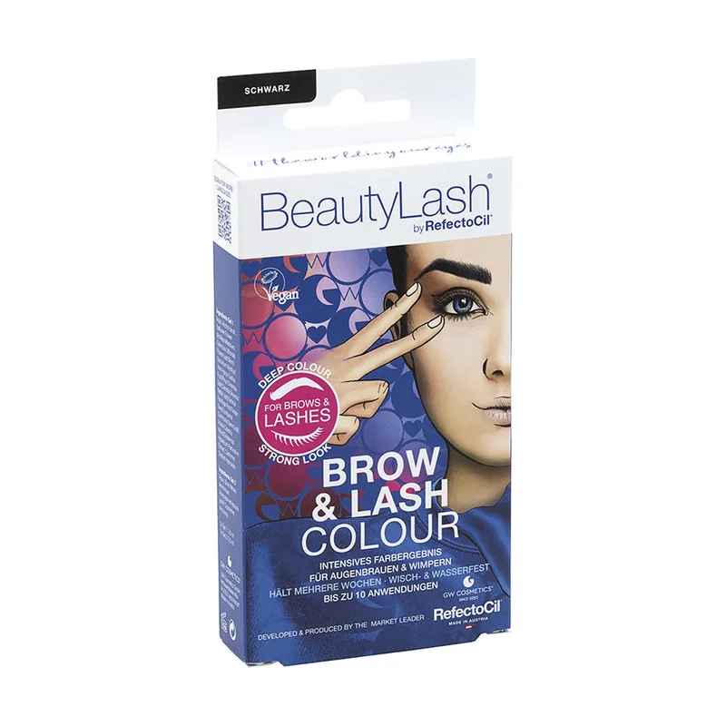 Refectocil BEAUTYLASH BROW & LASH kit tinte cejas y pestañas #Negro