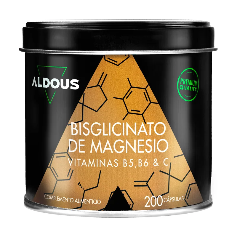 Aldous Bio Aldous Bisglicinato de Magnesio 200 Cápsulas