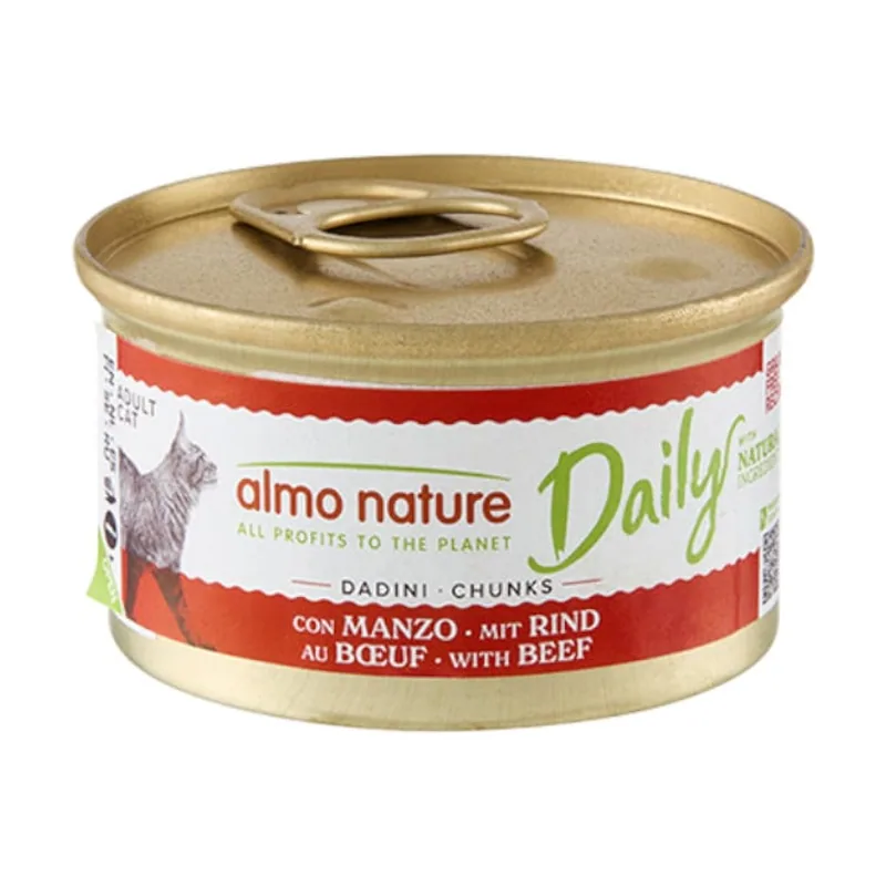Almo Nature 85 g Daily Menu Mousse de Ternera lata