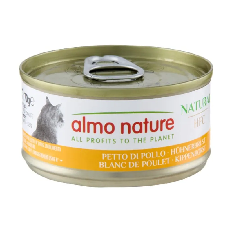 Almo Nature 70 g HFC Natural Pollo lata