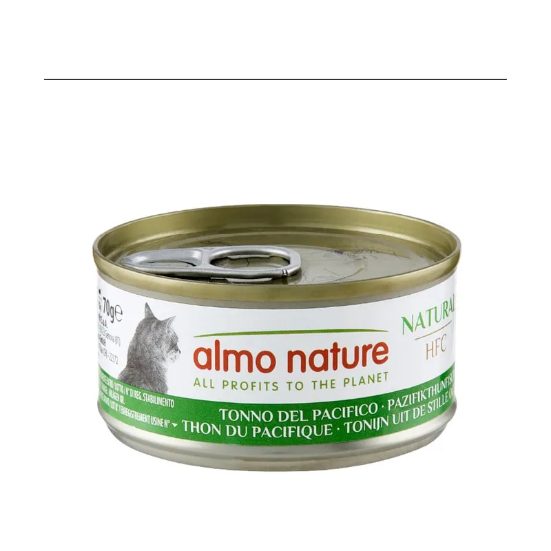 Almo Nature 70 g HFC atún del Pacífico lata
