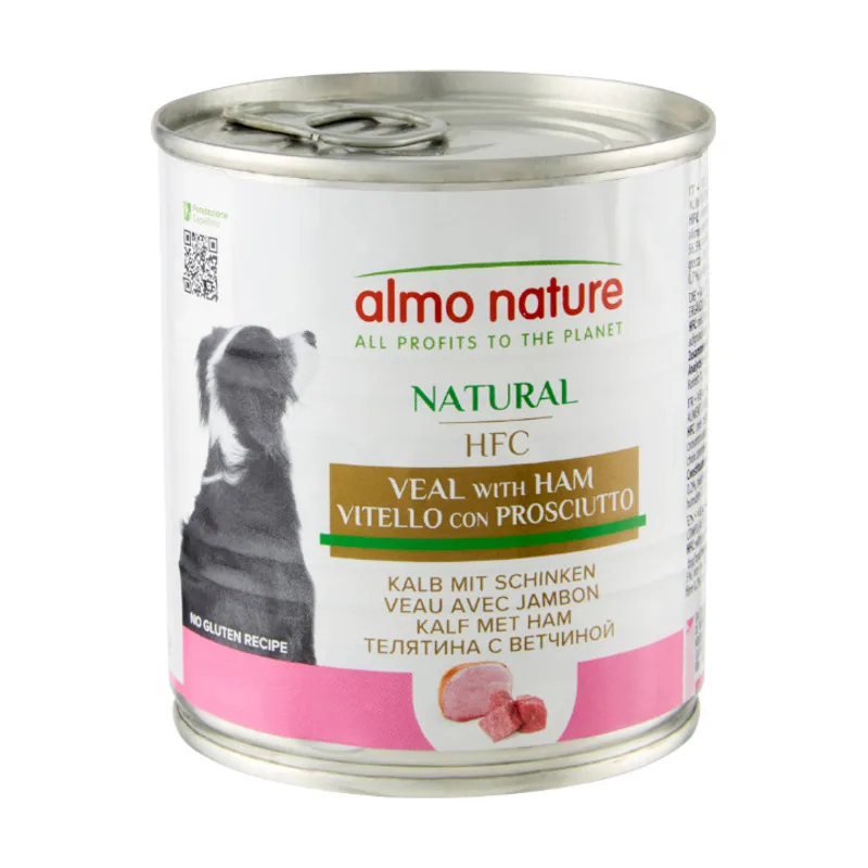 Almo Nature 280 g HFC Ternera y Jamón lata