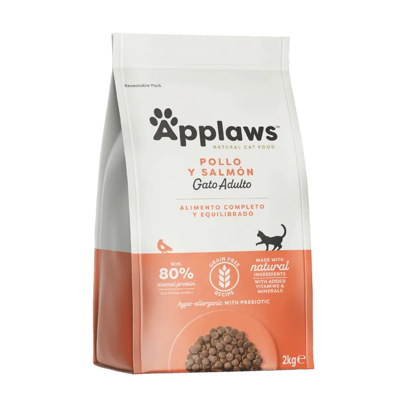 Applaws 2 kg Adult Grain Free Salmón y Pollo pienso