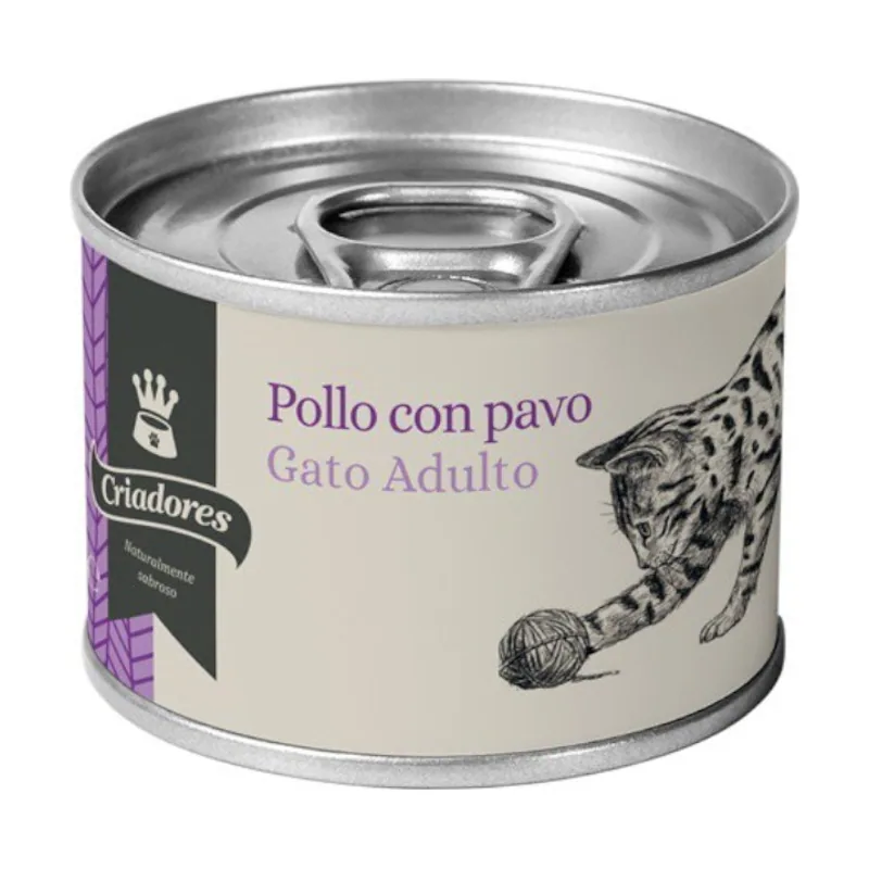 Criadores 170 g Adulto Pollo y Pavoen paté lata