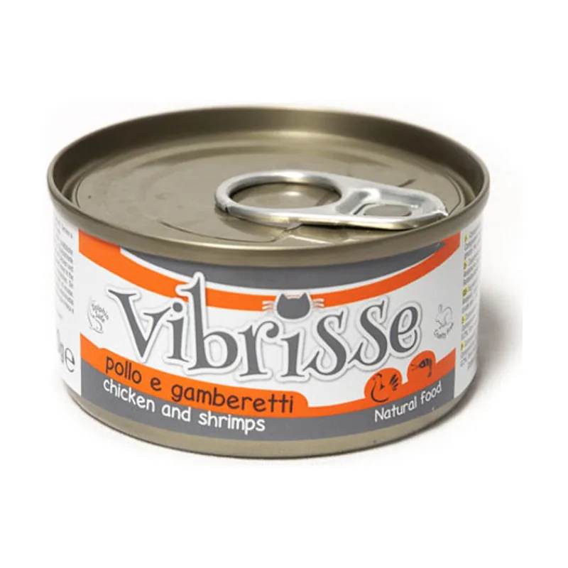 Croci 70 g Vibrisse Pollo y Gambas lata