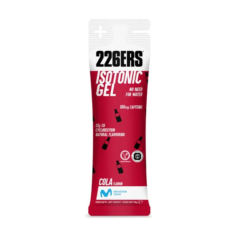 226ers Isotonic Gel Caffeine Cola 100Mg