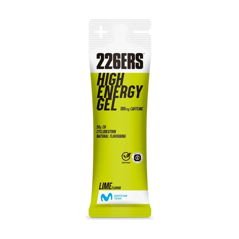 226ers High Energy Gel Caffeine Lime 160Mg