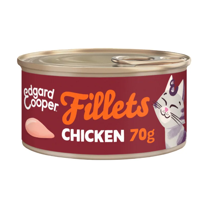 Edgard & Cooper 70 g Filetes de Pollo Lata