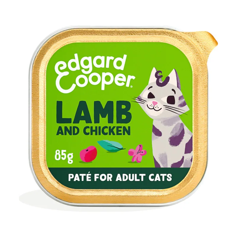 Edgard & Cooper 85 g Adult Cordero y Pollo en Paté tarrina