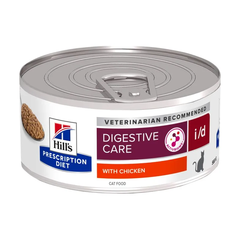 Hill's 156 g Prescription Diet Digestive Care i/d Gatos Pollo lata
