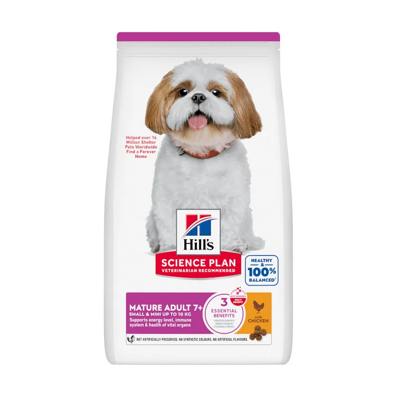 Hill's 6 kg Science Plan Mature Adult Small y Mini pollo pienso