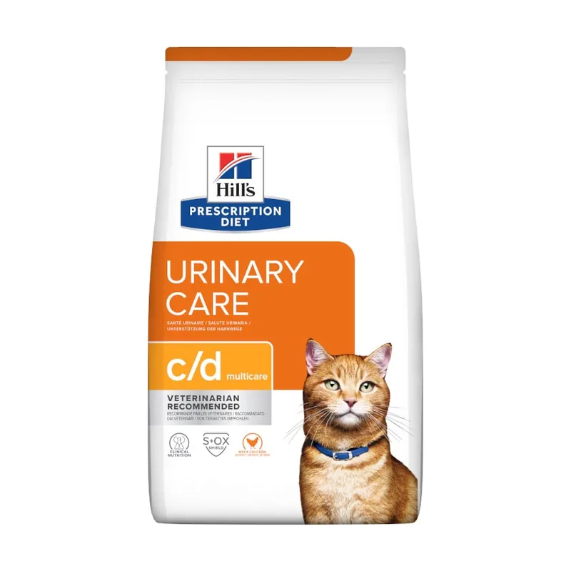 Hill's 3 kg Prescription Diet Urinary Care c/d Pollo pienso para gatos