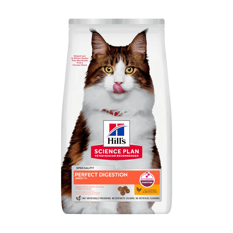 Hill's 3 kg Science Plan Perfect Digestion Adult Pollo Pienso