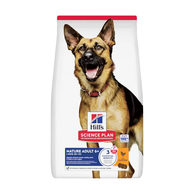 Hill's 14 kg Science Plan Mature Adult Large Pollo pienso