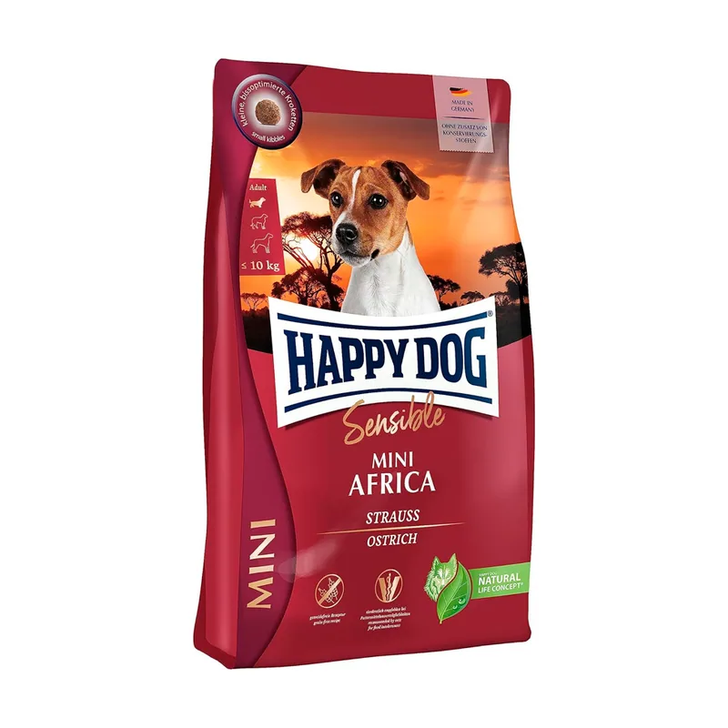 Happy Dog 4 kg Adult Mini Africa pienso para perro pequeño