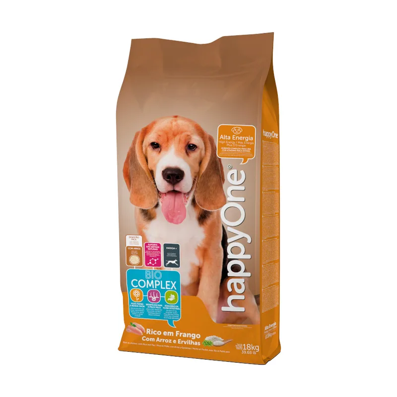 happyOne Adult Alta Energía Carne Fresca de Aves pienso