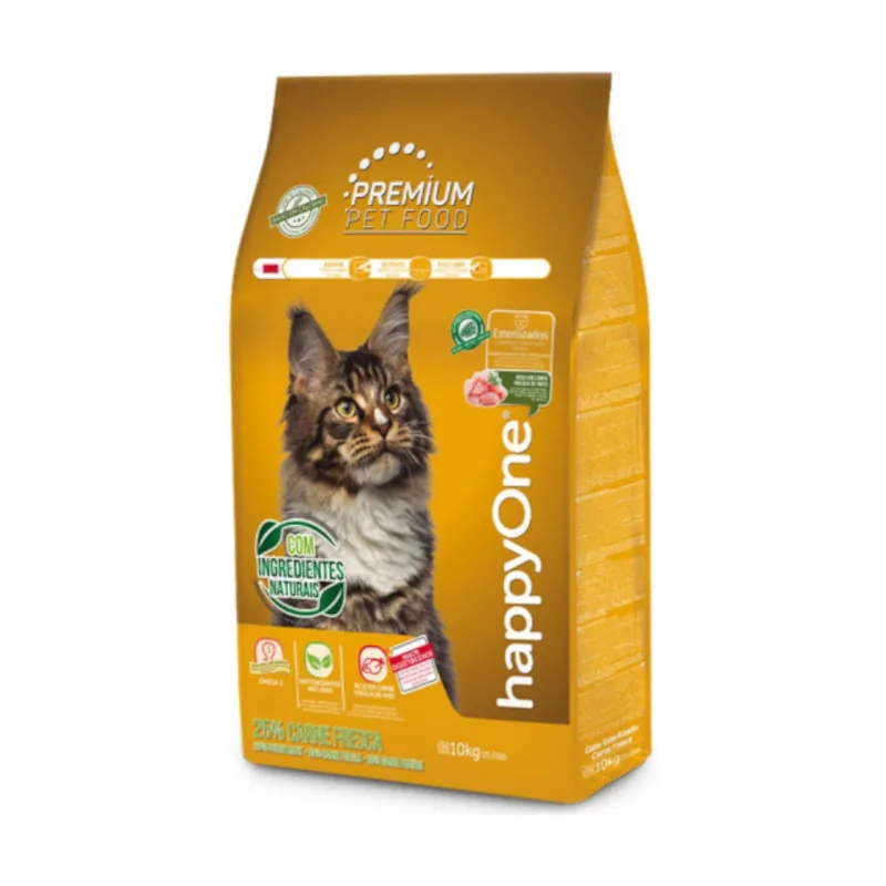 happyOne Premium Esterilizado Carne Fresca de Aves pienso