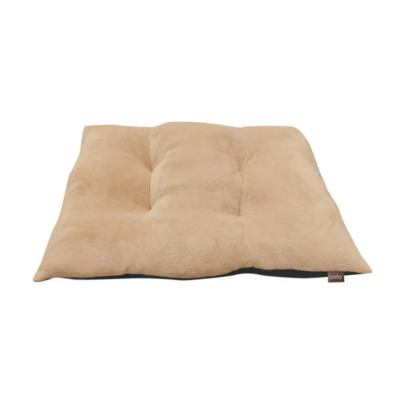Leeby Cojín Acolchado Beige para perros