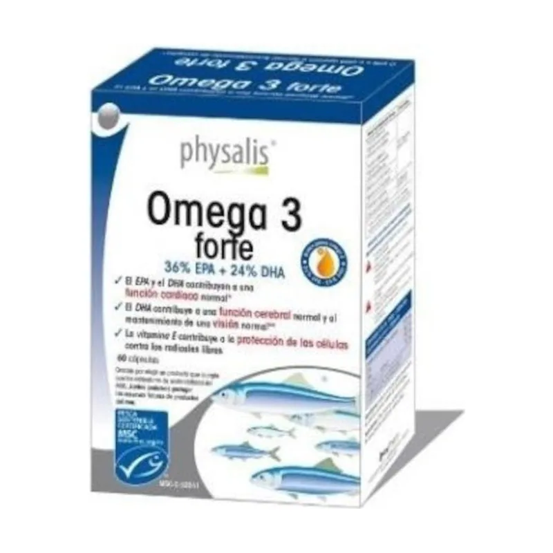 Physalis Omega 3 Forte EPA + DHA 60 Cápsulas