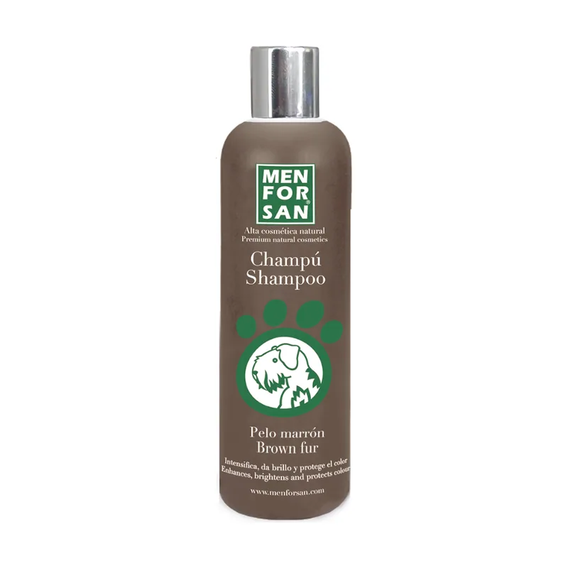 Menforsan Champú Pelo Marrón para perros