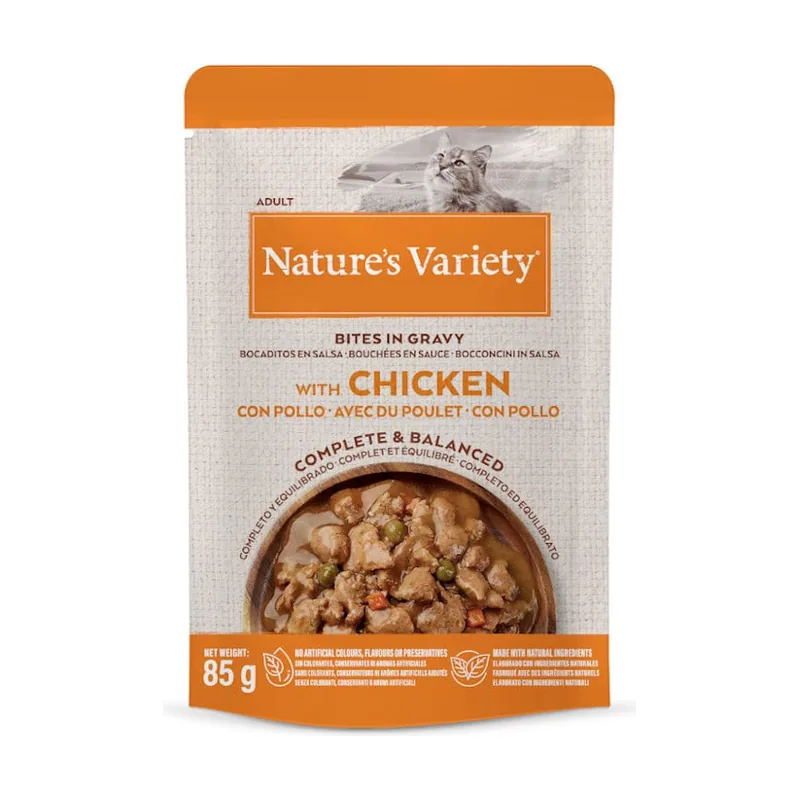 Nature's Variety 85 g Adult Pollo Sobre en Salsa