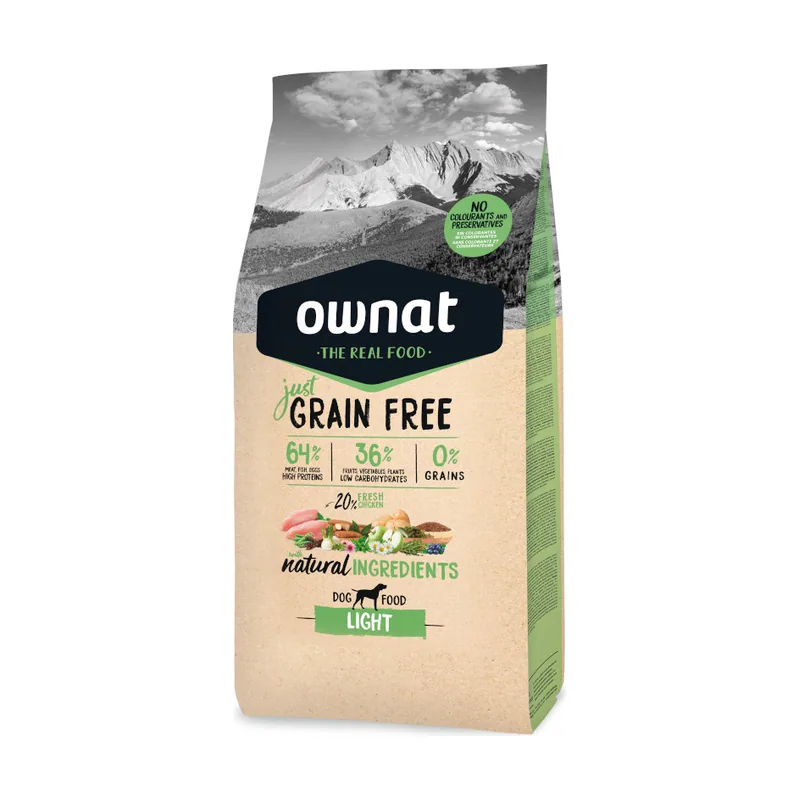 Ownat 14 kg Just Grain Free Adulto