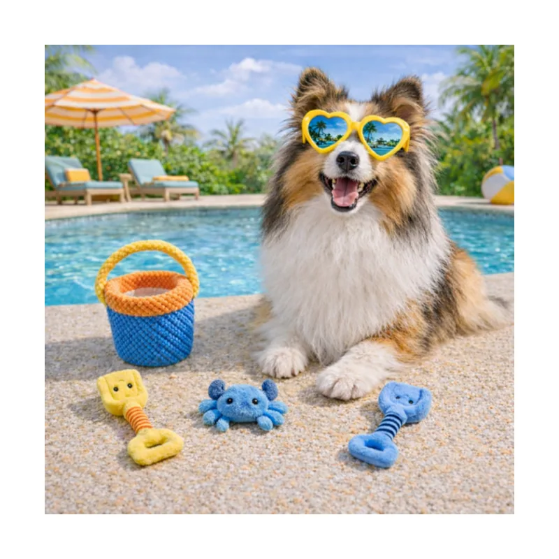 Summer Vibes Set Juguetes para perros