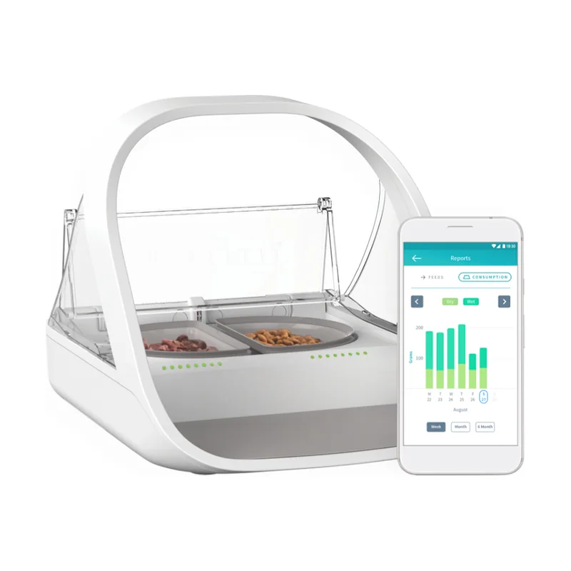 Sure Petcare Surefeed Comedero Automático con Microchip Connect para perros y gatos