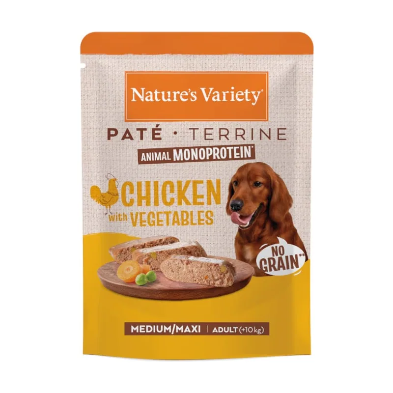 Nature's Variety 300 g Medium/Maxi Adult Variety pollo sobre