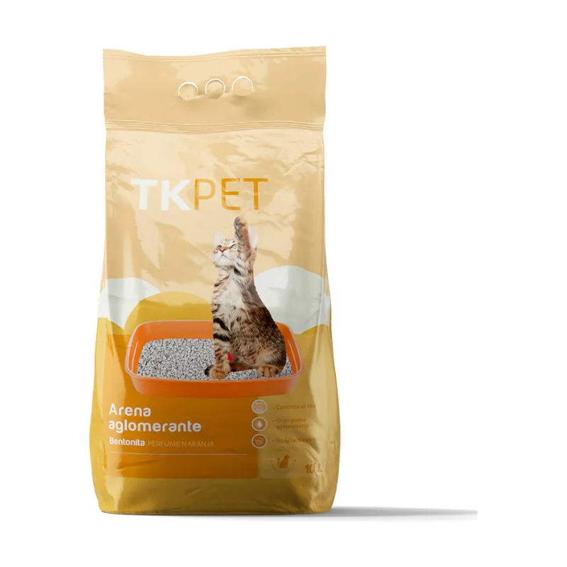 TK-Pet 10 L Arena Aglomerante de Bentonita