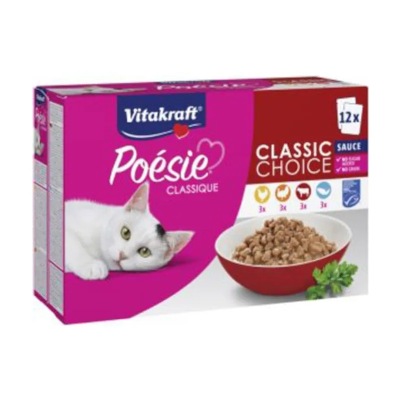 Vitakraft Poésie Classique Clásicos Sobre en Salsa