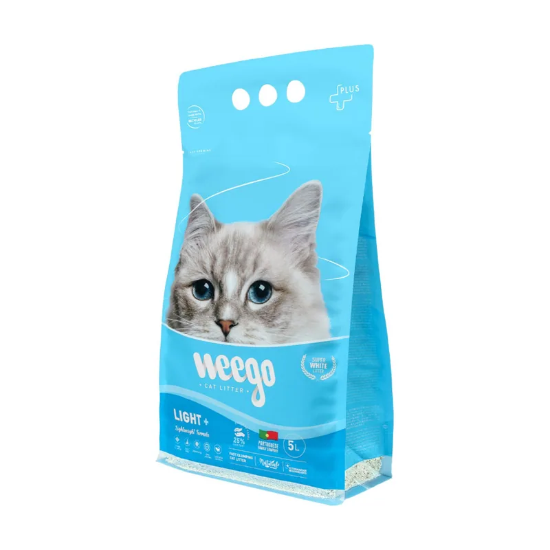 Weego Light + arena aglomerante para gatos