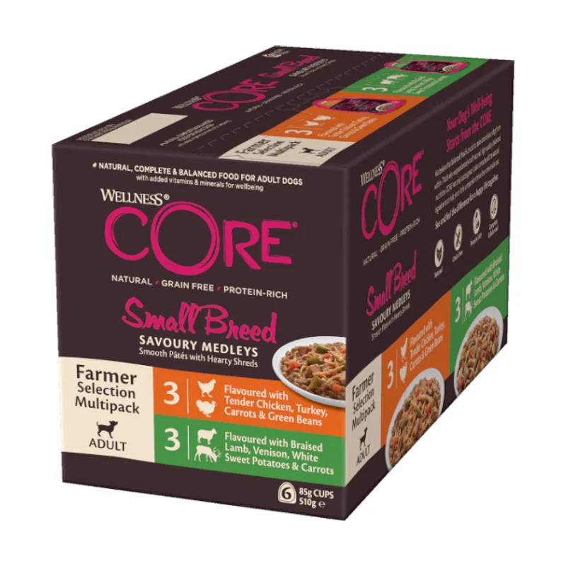 Wellness Core 6 tarrinas x 85 g Small Farmer Selection tarrina
