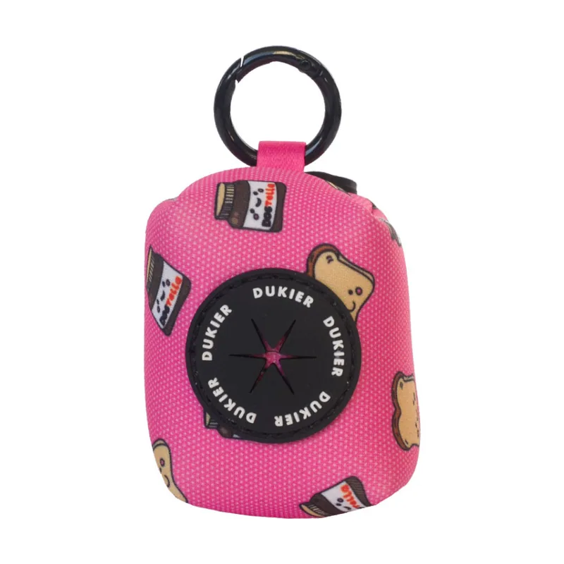 Dukier Dogtella Porta Bolsas con Enganche para perros