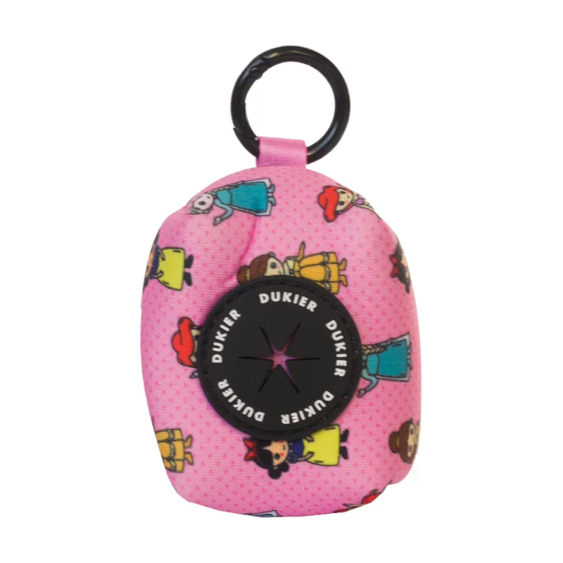 Dukier Princess Porta Bolsas con Enganche para perros