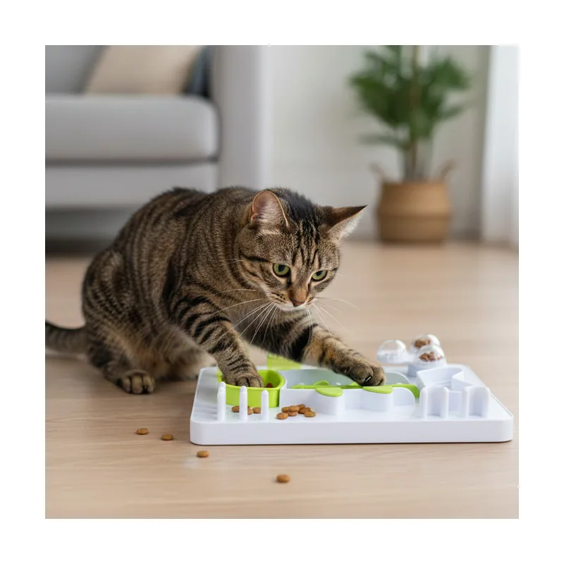 All For Paws Interactives Juguete Puzzle Pescado para gatos