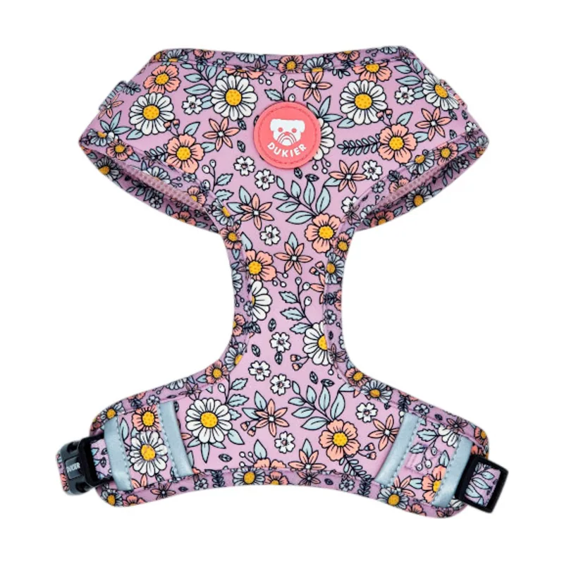 Dukier Flower Power Arnés Ajustable para perros