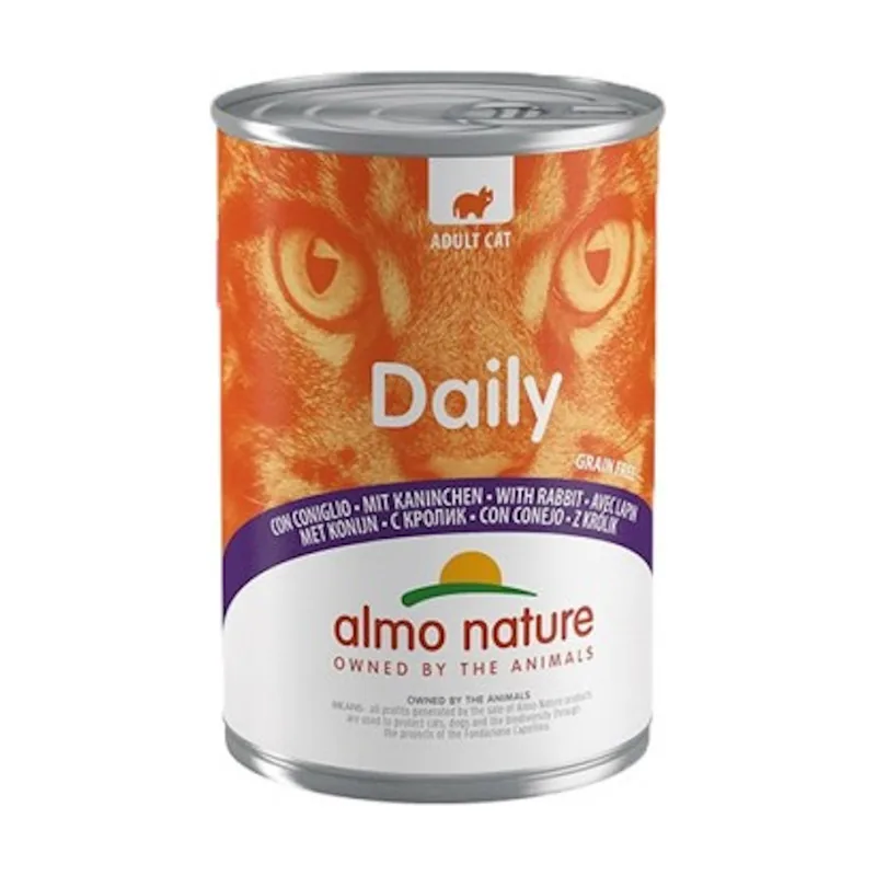 Almo Nature 400 g Adult Daily Menu Conejo lata