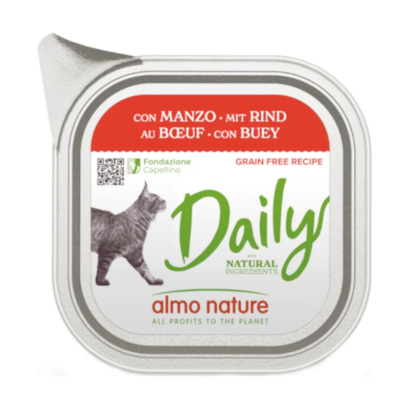 Almo Nature 100 g Daily Grain Free Ternera