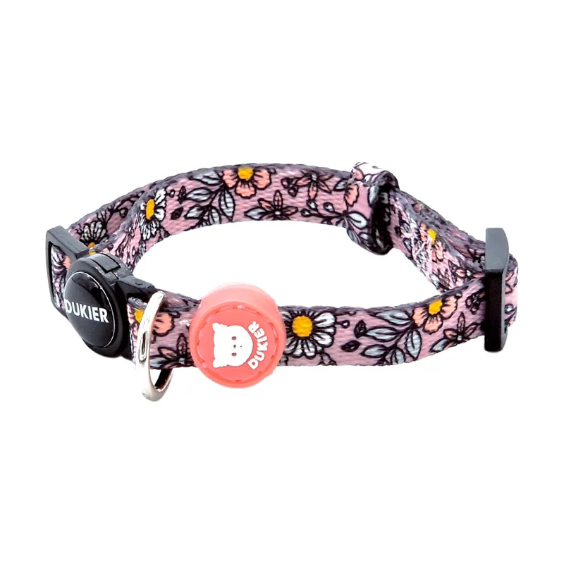 Dukier Flower Power collar para gatos