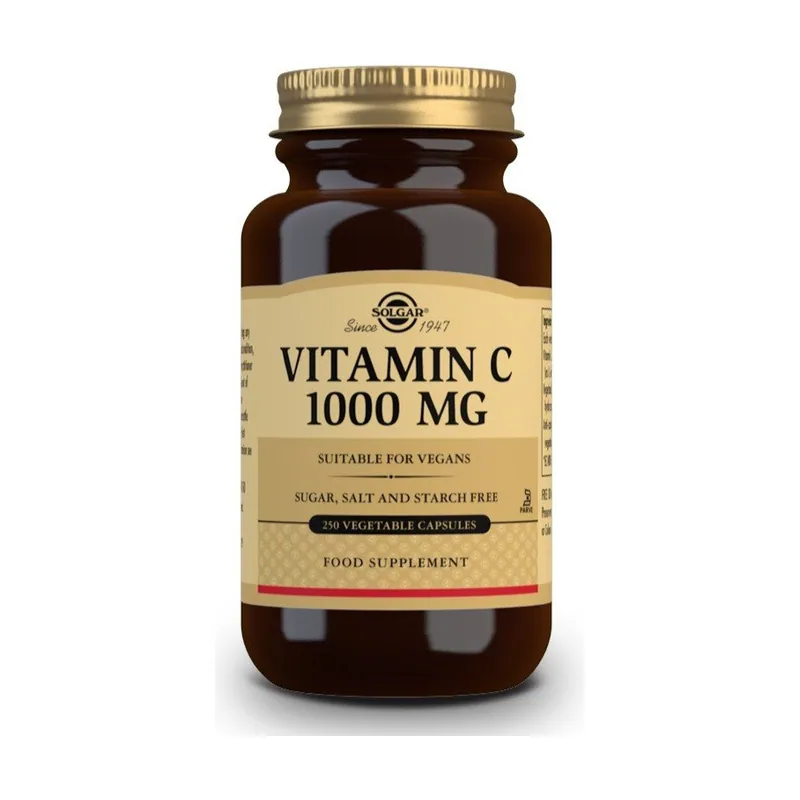 Solgar Vitamina C 1000mg 250 Cápsulas Vegetales