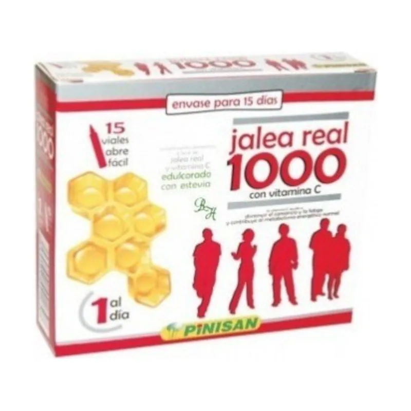 Pinisan Energisan Jalea Real 1000 mg 15 Viales