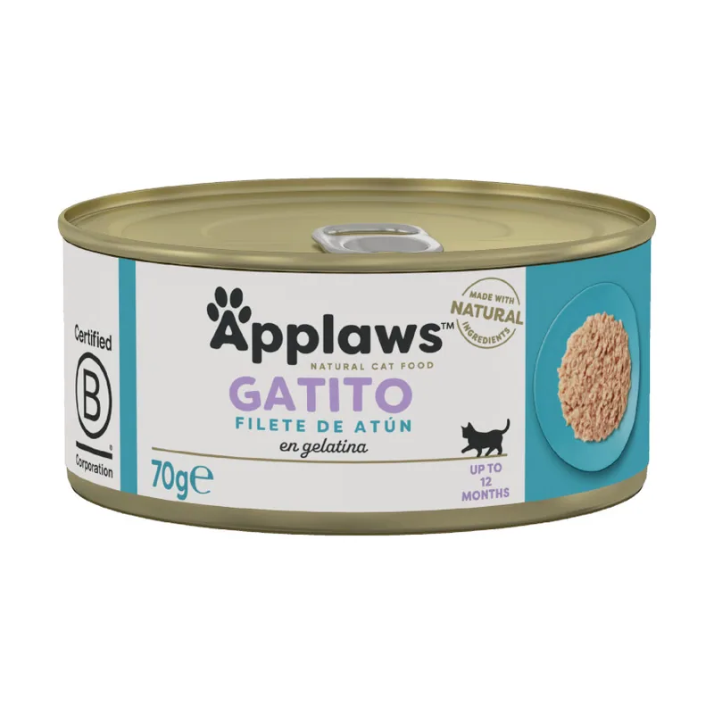 Applaws 70 g Kitten Atún en gelatina lata