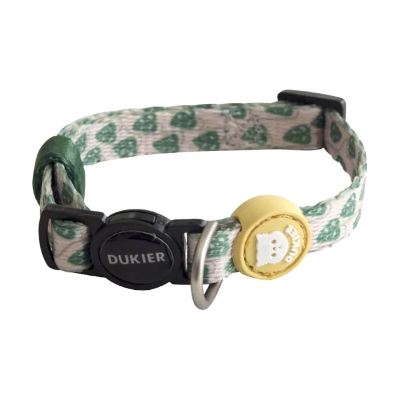Dukier Collar Estampado Plantas para gatos