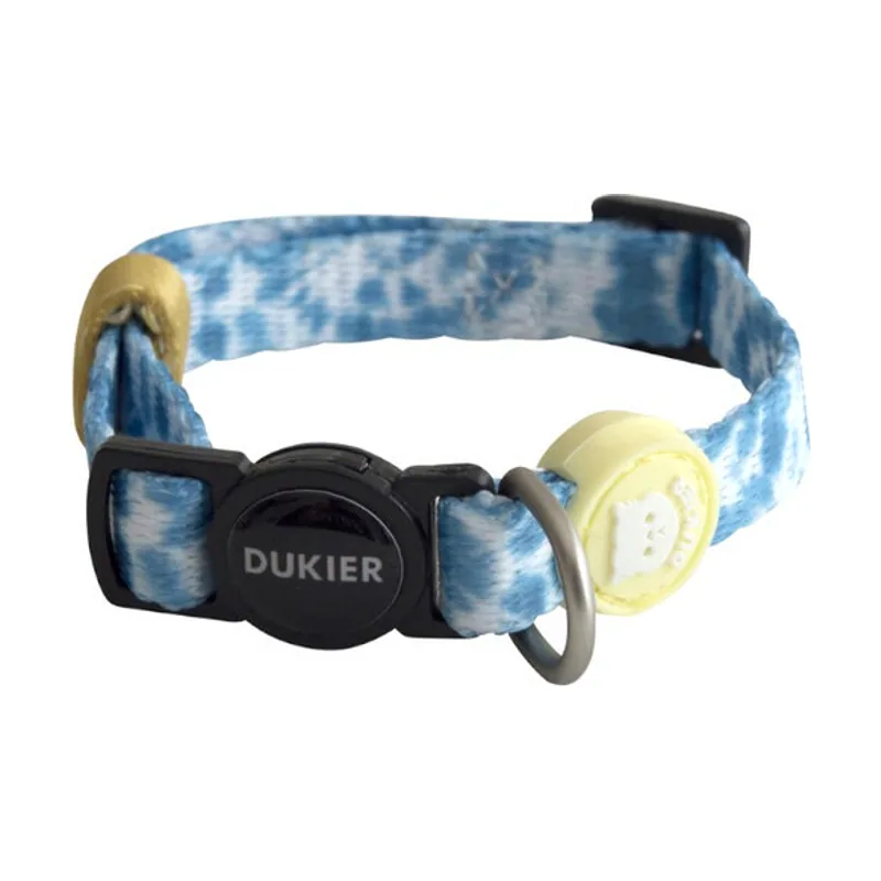 Dukier Collar Estampado Tie Dye para gatos